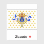 フラン王室のス王の基準(1638年~1789年) シール (シート)