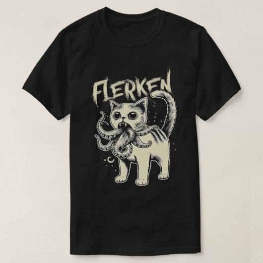 フラーケンキャット2 Tシャツ (デザイン正面)