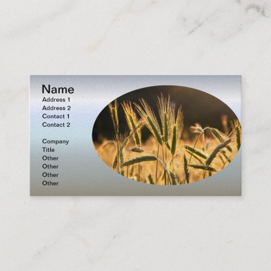 フラーム生小麦畑 名刺 (正面)