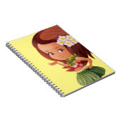 フラ女の子 ノートブック (右側)