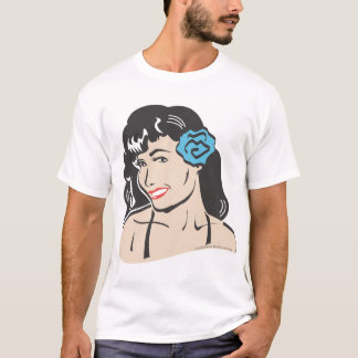 フラ女の子 Tシャツ