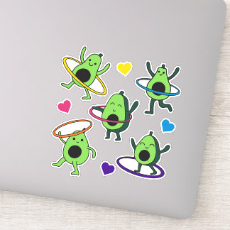 フラ巻きアボカドシール シール