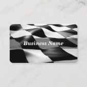 フラ市松模様にグの背景 名刺 (正面)