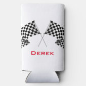 フラ市松模様にグデザインセルツァークーラーボックス スリム缶クーラー (裏面)