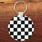 フラ市松模様にグ キーホルダー (正面)