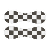 フラ市松模様にグ(白黒) (パタ市松模様にーン) 野球ボール (パネル)