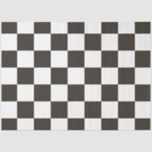 フラ市松模様にグ（黒と白）