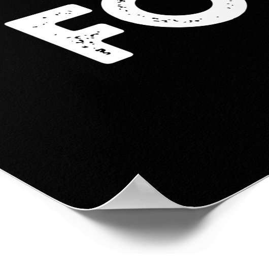 フラ最高のンスフォーバーおもしろいフレンドPUNダークBG ポスター (角)