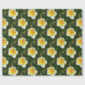 フラ独身のンギパニブロッサム現実主義アート ラッピングペーパー (フラット)