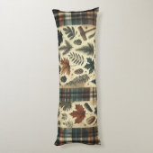 フラ素朴ンネル – キャビンの装飾 ボディピロー (裏面 (縦))