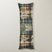 フラ素朴ンネル – キャビンの装飾 ボディピロー (裏面 (縦))