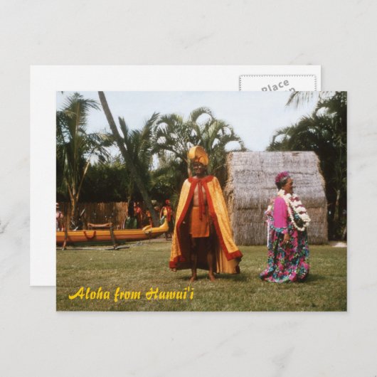 フラ表示 ポストカード (正面/裏面)