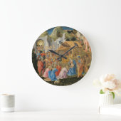 フラ・アンジェリコとフィリッポによるマギの崇拝 ラージ壁時計 (ホーム)