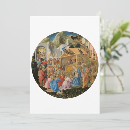 フラ・アンジェリコとフィリッポによる東方三博士の礼拝 招待状 (スタンド正面)