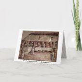 フラ·アンジェリコによる使徒会晩餐 カード (正面)