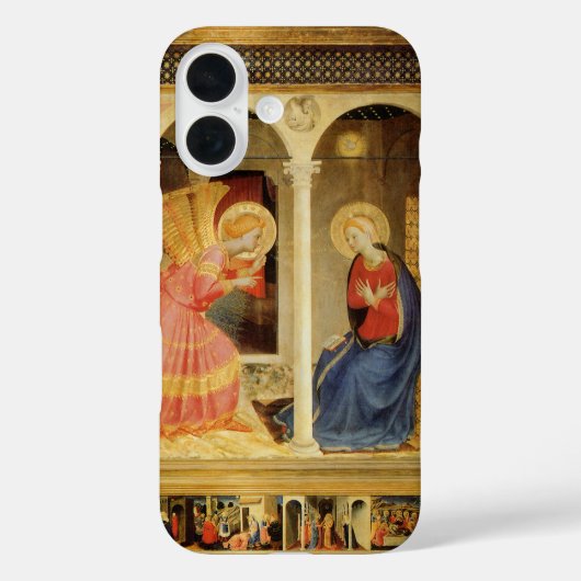 フラ・アンジェリコによる受胎告知、ルネサンス美術 Case-Mate iPhoneケース (裏面)