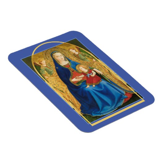 フラ・アンジェリコ「ザザザクロのヴァージン」 マグネット (右側)