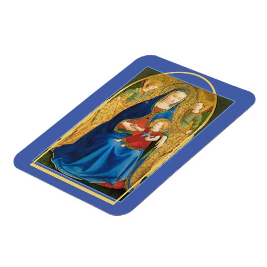 フラ・アンジェリコ「ザザザクロのヴァージン」 マグネット (左側)