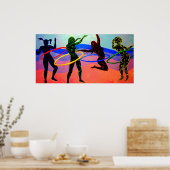 フラ ポスター (キッチン)