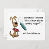 フリおもしろいスビー葉書 ポストカード (正面/裏面)