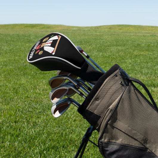 フリおもしろいーズを作るトランプMacパパ ゴルフヘッドカバー (インサイチュ)