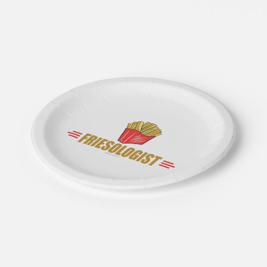 フリおもしろいーズフランスの恋人 ペーパープレート (アングル)