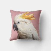 フリおもしろいーズフランスの紋付きコッカトゥー クッション (裏面)