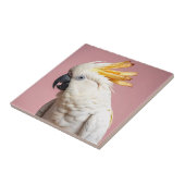 フリおもしろいーズフランスの紋付きコッカトゥー タイル (側面)