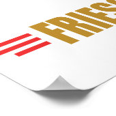 フリおもしろいーフランスのズ ポスター (角)