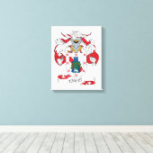 フリアス家紋 キャンバスプリント (インサイチュ (ウッドフロア))