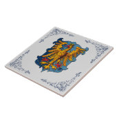 フリウリの紋章 タイル (側面)