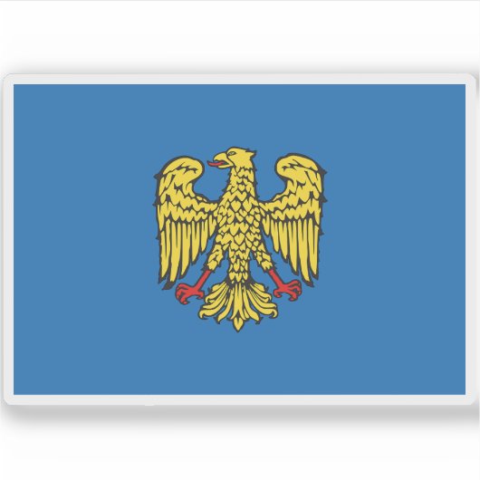 フリウリ族長州国旗（1077年～1420年） シール (正面)