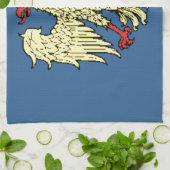 フリウリ＝ヴェネツィア・ジュリア州(イタリア)旗 キッチンタオル (折り畳み)