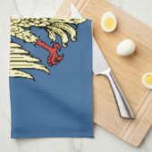 フリウリ＝ヴェネツィア・ジュリア州(イタリア)旗 キッチンタオル (四つ折り)