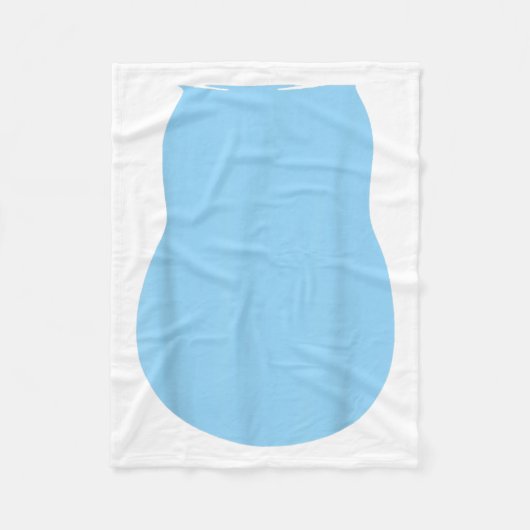 フリエイリアンドッグコスチュームハロウィンブルーエイリアンドッグ フリースブランケット (正面)