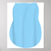 フリエイリアンドッグコスチュームハロウィンブルーエイリアンドッグ ポスター (正面)