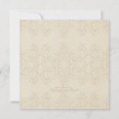 フリエレガントティラリアンドラゴンフライブライダルシャワー 招待状 (裏面)