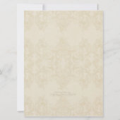 フリエレガントティラリアンドラゴンフライ結婚式招待状 招待状 (裏面)