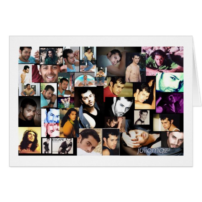 フリオの写真のcolage (正面横)