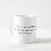 フリオCortazar コーヒーマグカップ (正面左)