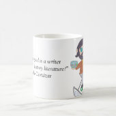 フリオCortazar コーヒーマグカップ (中央)