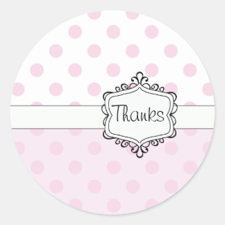 フリカキットンのシックなステッカー ラウンドシール