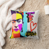 フリカラフルダポップ・アートのアート クッション (ブランケット)