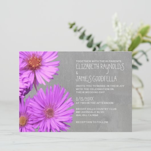 フリカルツアスター結婚式招待状 招待状 (スタンド正面)