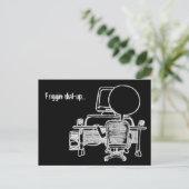 フリギンダイヤルアップはがき ポストカード (スタンド正面)