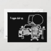 フリギンダイヤルアップはがき ポストカード (正面/裏面)