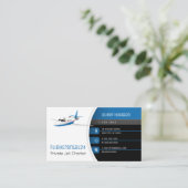 フリクトレンタル | Flight Taxi 名刺 (スタンド正面)
