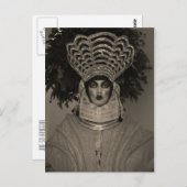 フリグ恋しく思ルポートレート葉書 ポストカード (正面/裏面)