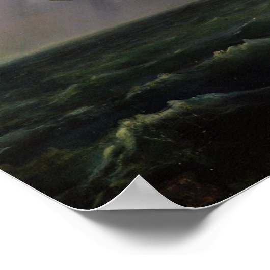 フリゲートフランスのト「ラ・カノニエール」の戦い ポスター (角)