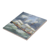 フリゲート練習船アタランタ1885 タイル (側面)